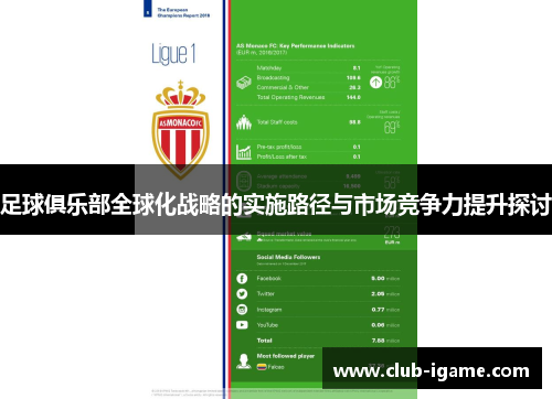 足球俱乐部全球化战略的实施路径与市场竞争力提升探讨